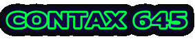 CONTAX 645