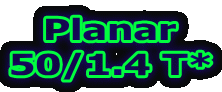 Planar 50/1.4 T*