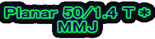 Planar 50/1.4 T MMJ