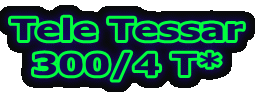 Tele Tessar 300/4 T*